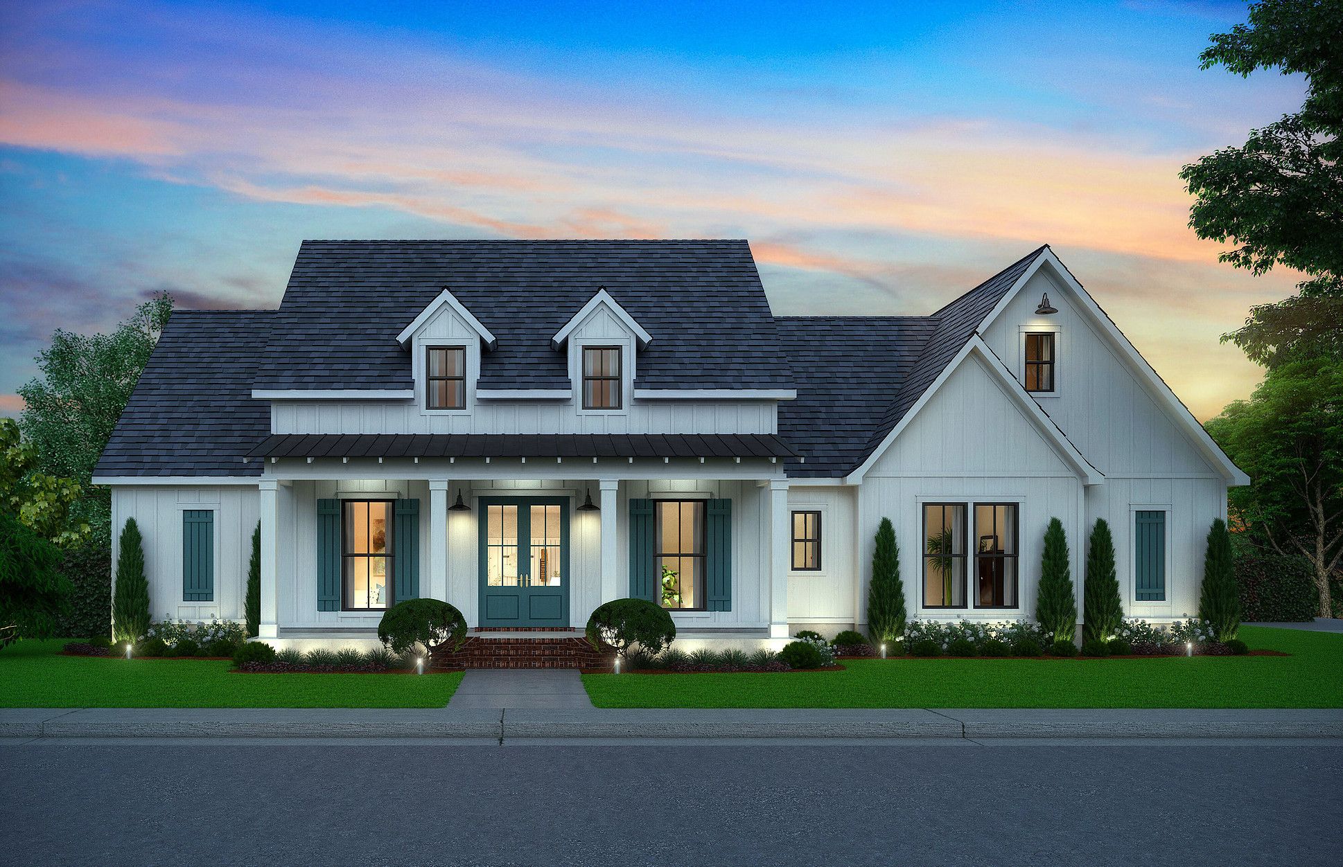 French Farmhouse House Plans