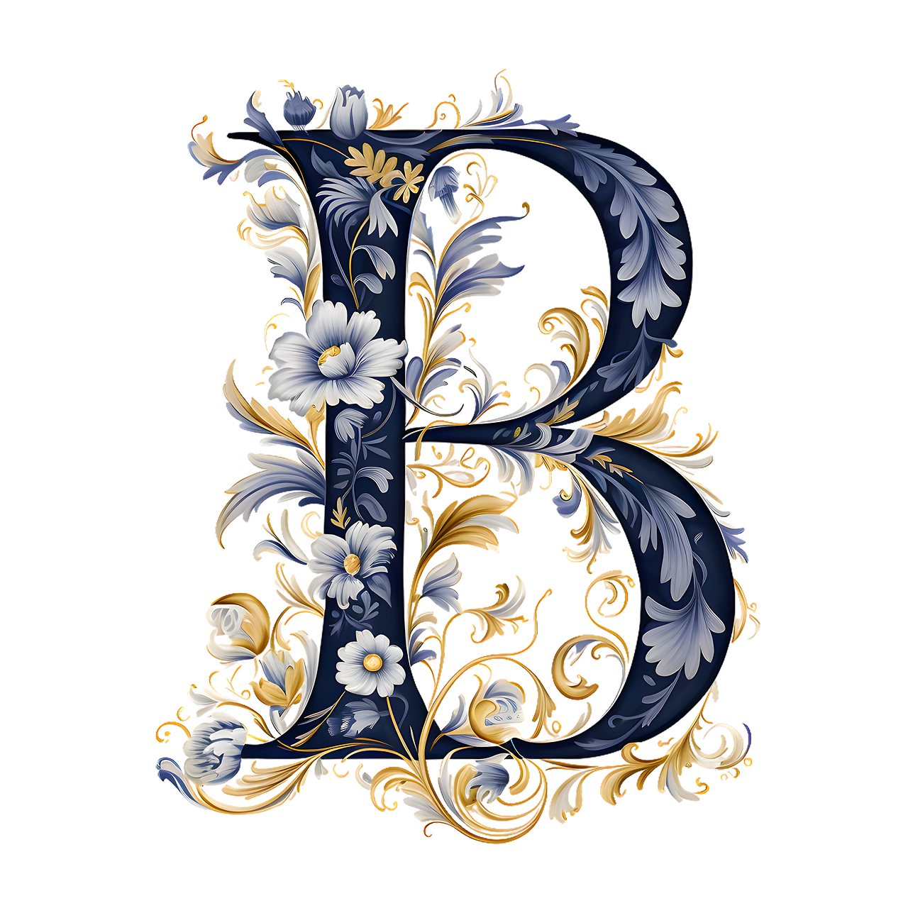 Decorative Letter B